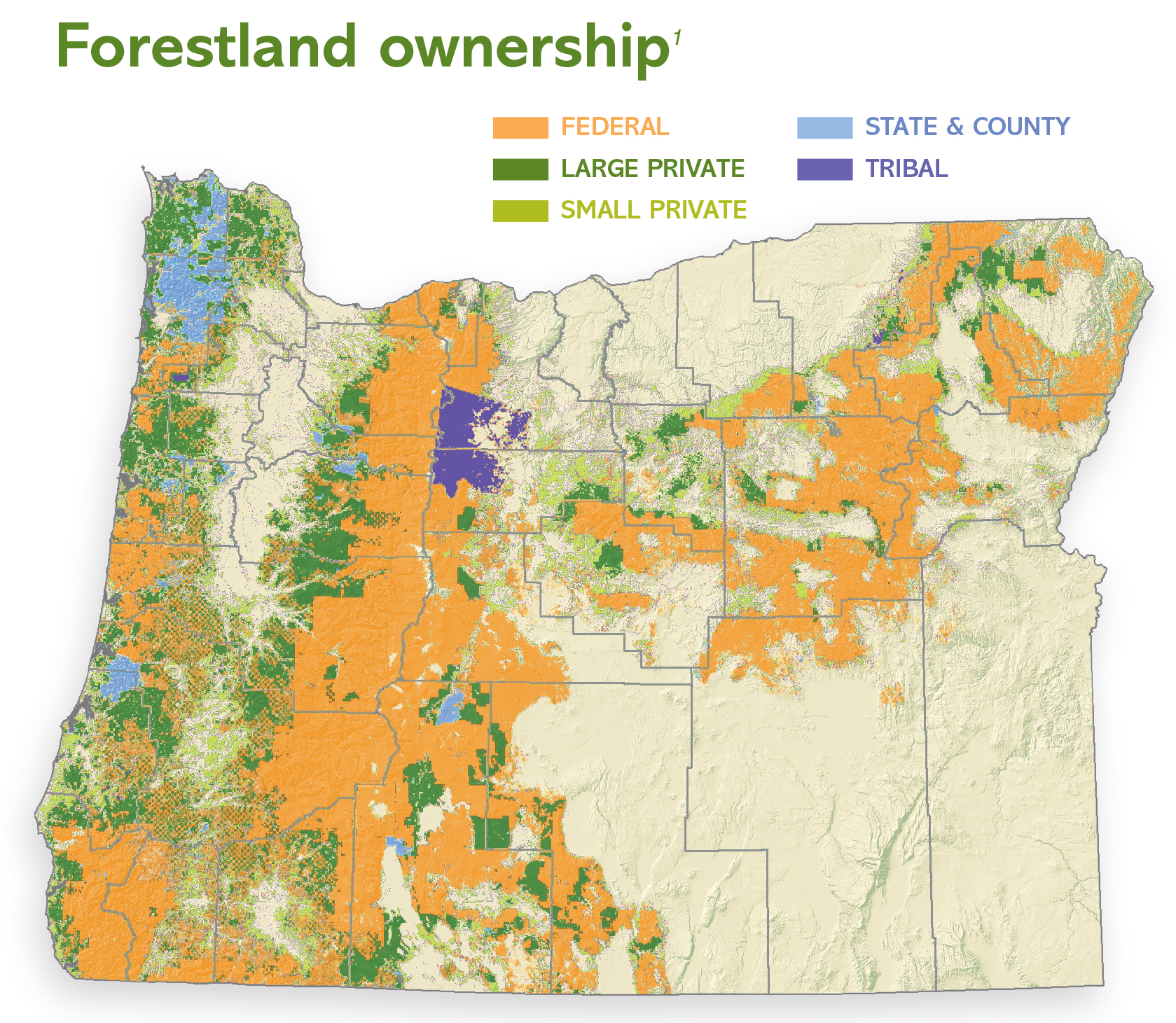 Forestland ownership